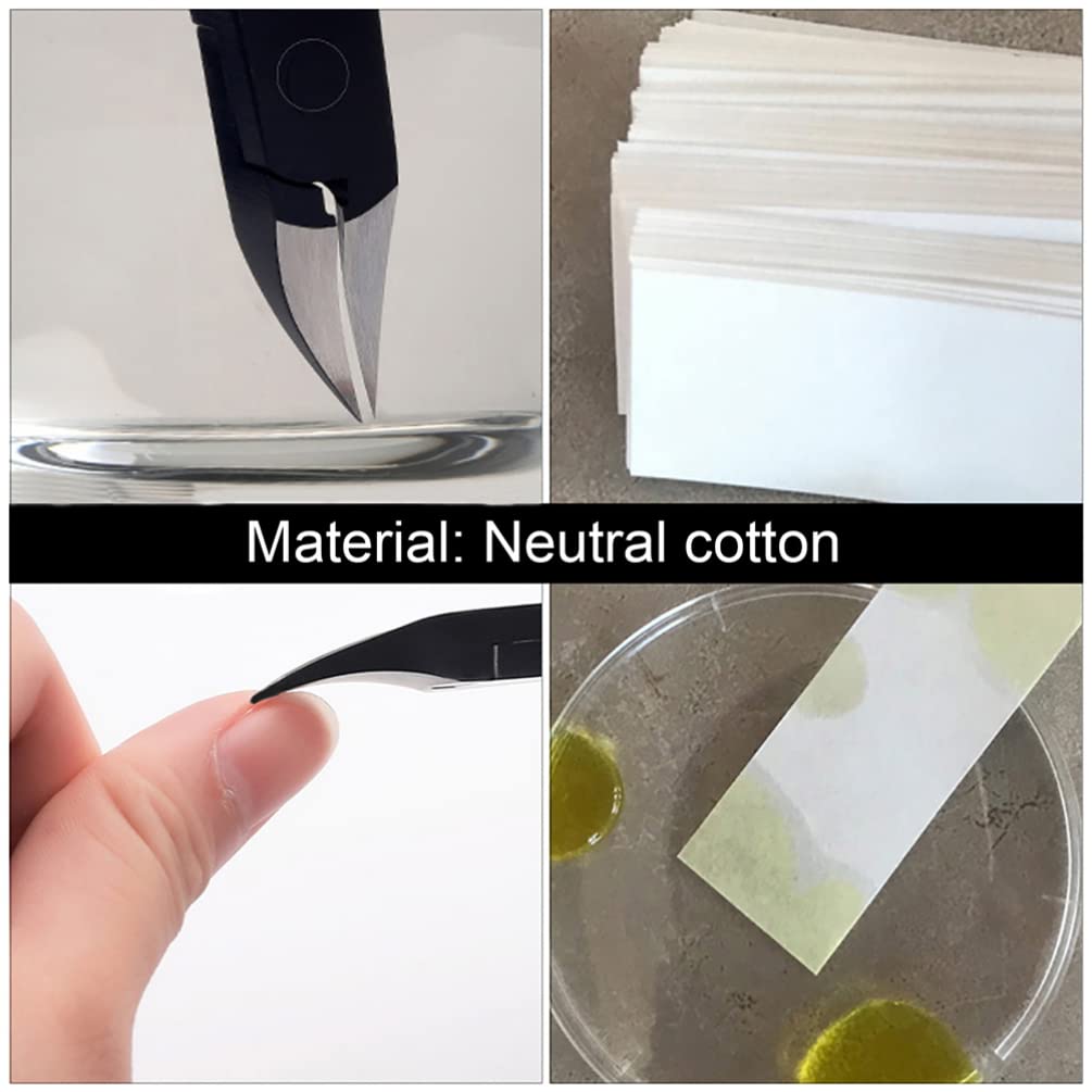 1 Set Absorbent Laboratory Paper Strips for Science Experiments - Blotting Paper, Dust Removal, Chemistry Lab Equipment - Perfect for Absorbing Experiments, Classroom Labs & Research