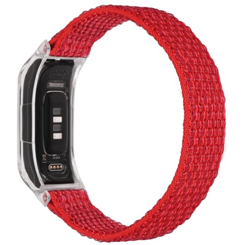 Red with Transparent Case