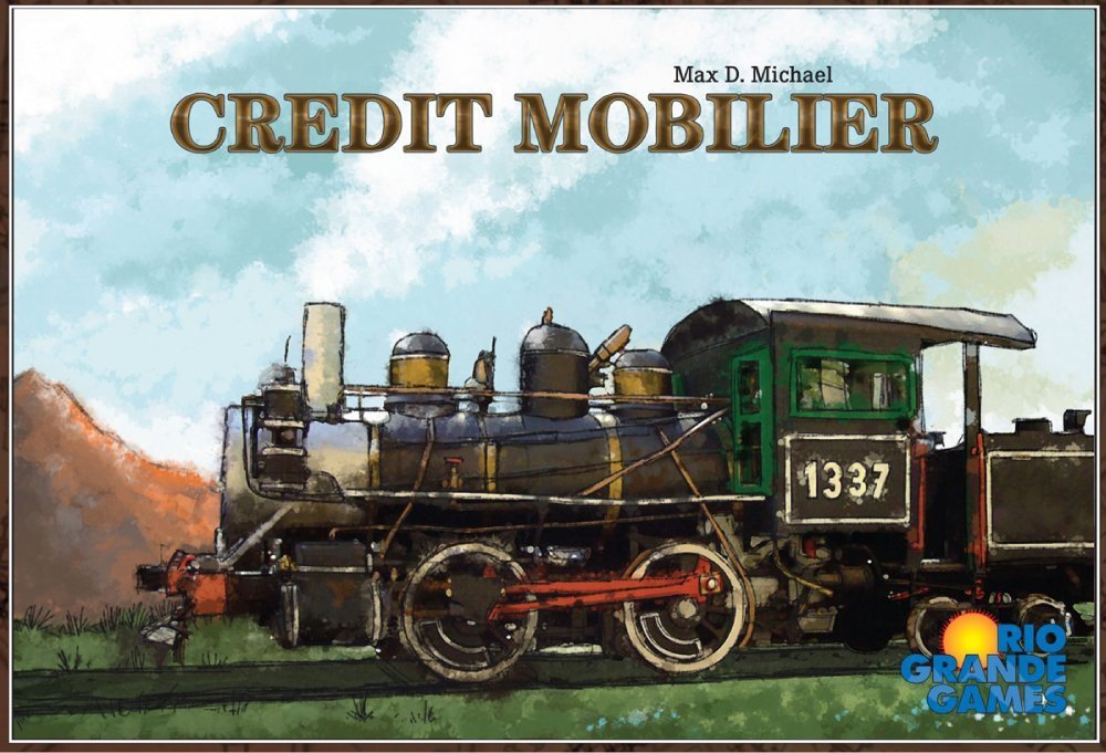 Credit Mobilier Board Game - Strategic Finance Fun for Family Nights