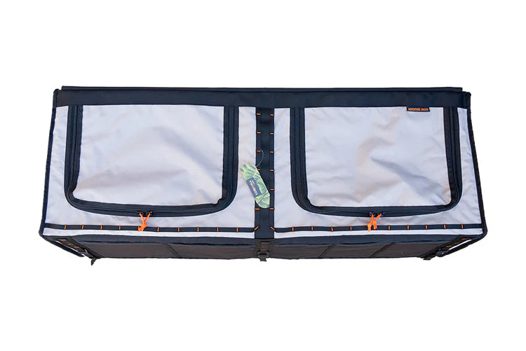 Adventure Wagon Mule Bag 2.0 Overhead Van Storage Organizer - Fits 2007+ Mercedes Sprinter & 2015+ Ford Transit Vans - Perfect for Road Trips & Camping Gear Organization