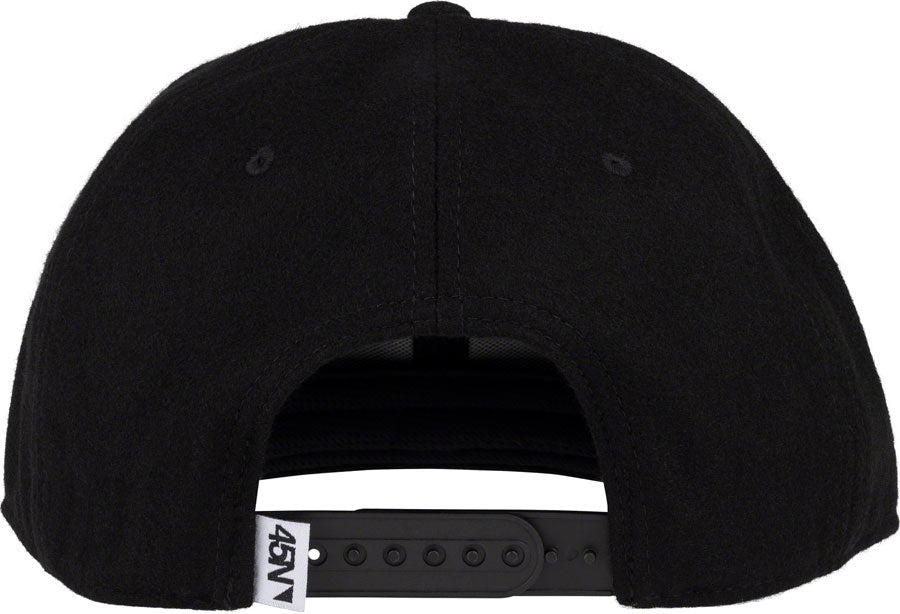 45NRTH Winter Wonder Wool Snapback Hat - Adjustable Black Beanie for Men & Women | Cold Weather, Snow Sports, Outdoor Activities