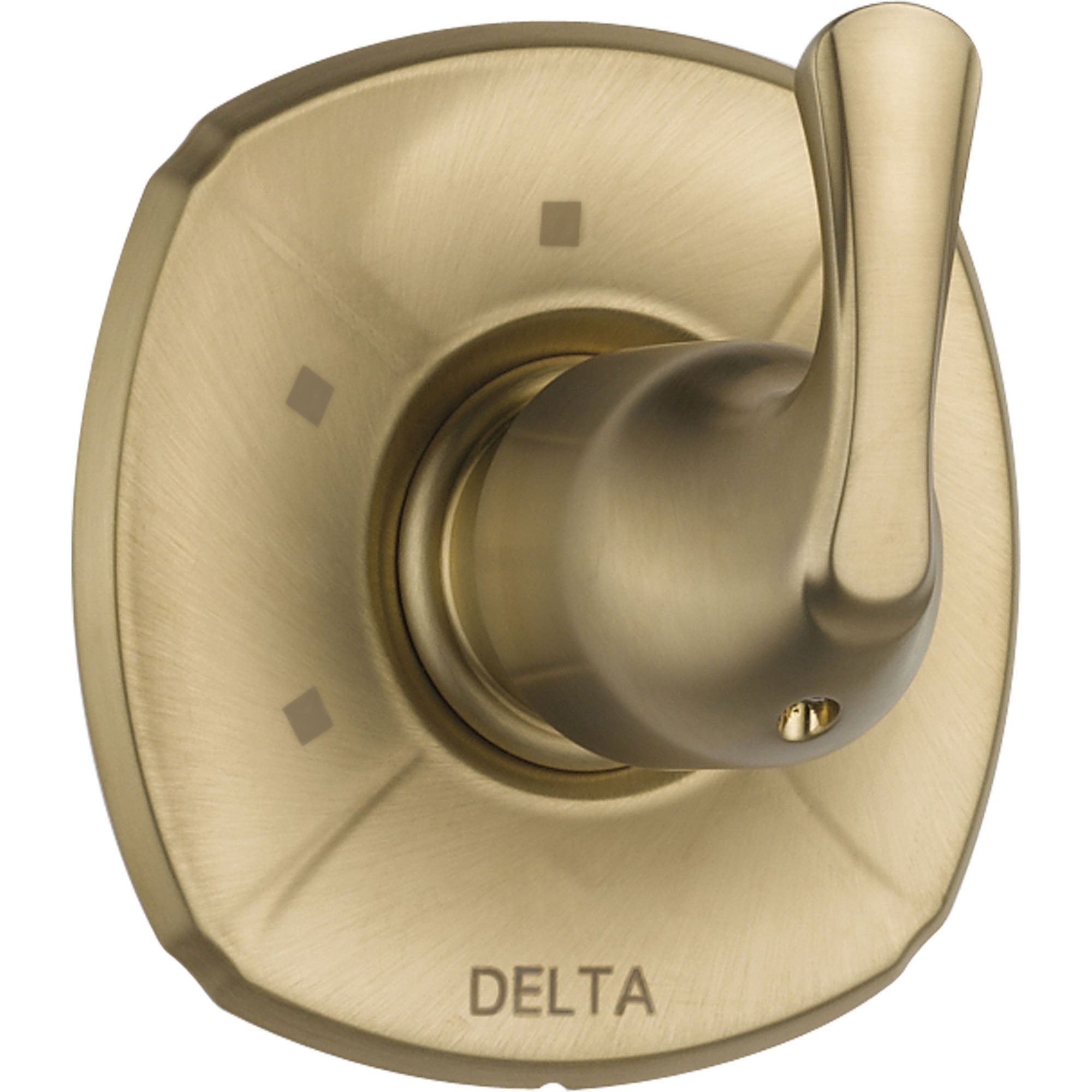 Delta Addison 3-Setting Modern Champagne Bronze Shower Diverter Trim Kit 525044 - Perfect for Bathroom Renovation & Luxury Shower Upgrade