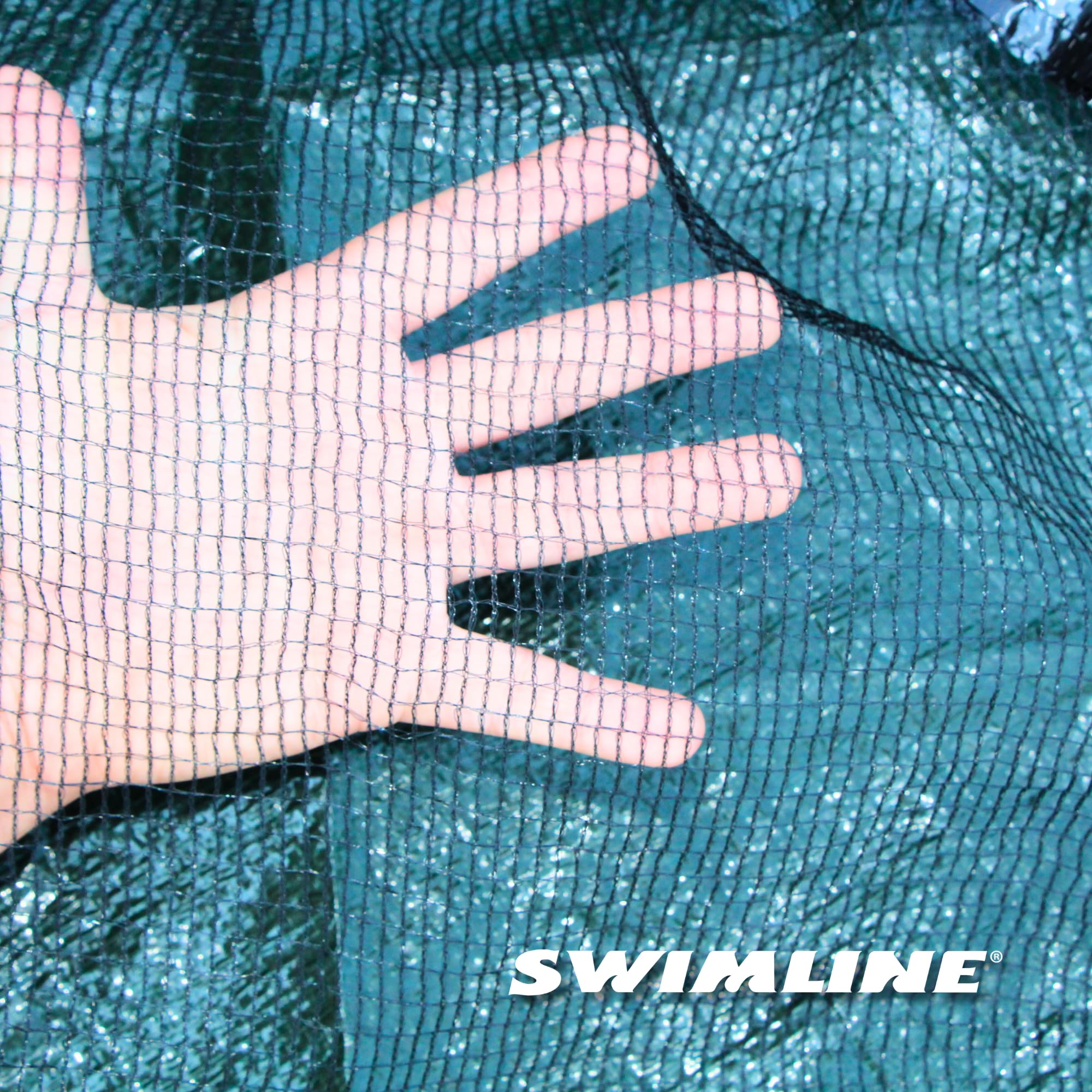 Buffalo Blizzard Leaf Net Cover for 16x36 ft Rectangle In-Ground Pools | Heavy Duty Winter Pool Cover Protector | Keeps Leaves & Debris Out | Perfect for Fall & Winter Pool Maintenance