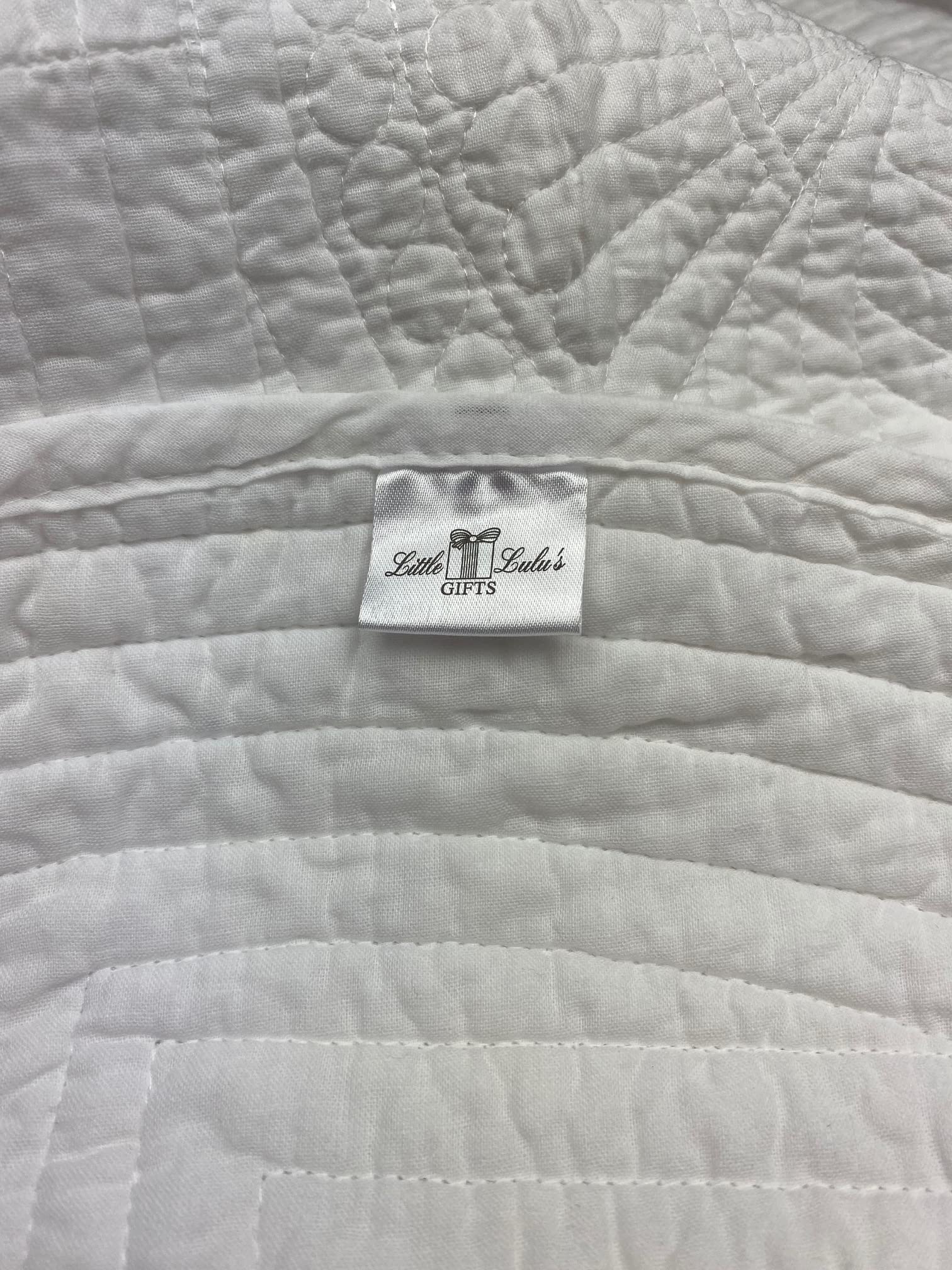Personalized Baby Quilt - Custom Monogrammed Blanket for Boys & Girls | Soft Embroidered Crib Blanket for Newborns & Toddlers | Perfect Baby Shower Gift & Nursery Essential