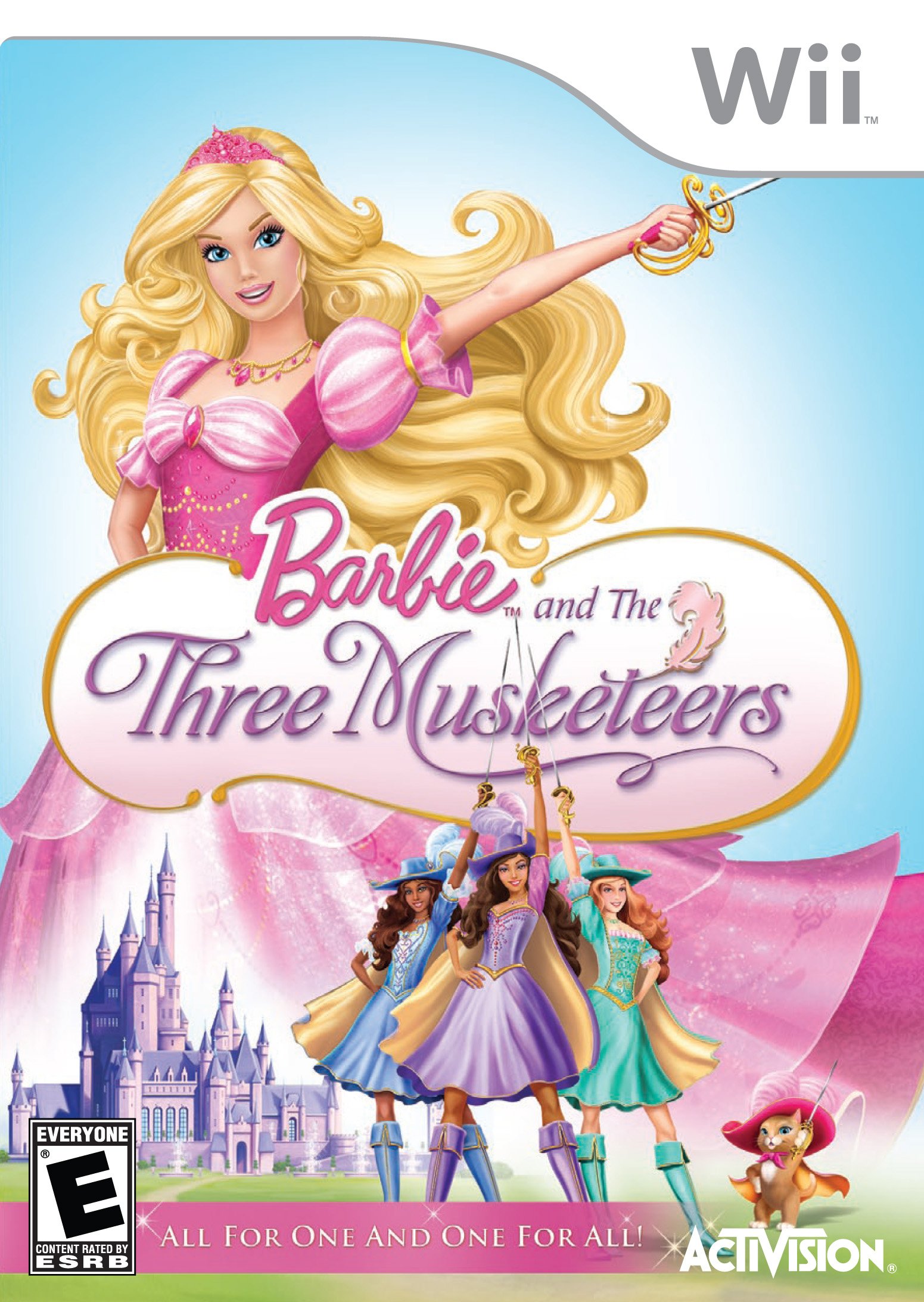 Barbie and the Three Musketeers - Nintendo Wii Game - Fun Adventure for Kids & Family Game Night