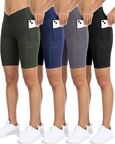 4 Packs-v#-black/Gray/Navy/Army Green