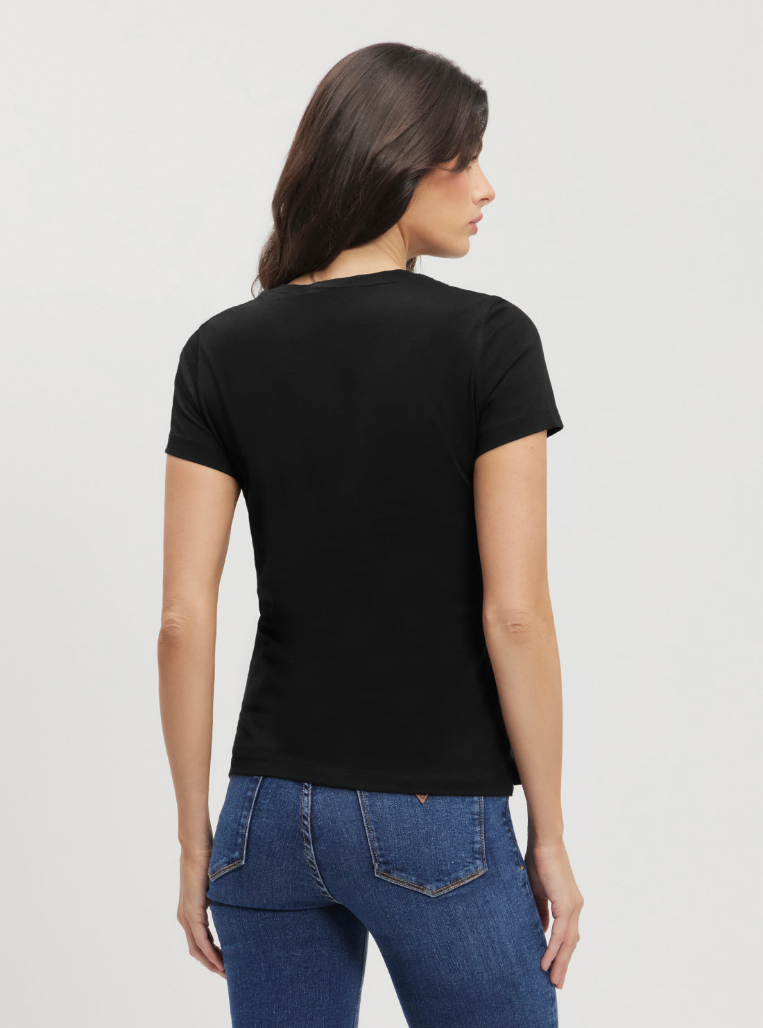 Eco-Friendly Black Icon Logo T-Shirt for Men & Women - Sustainable Cotton Casual Tee for Everyday Wear, Street Style & Gym Outfits