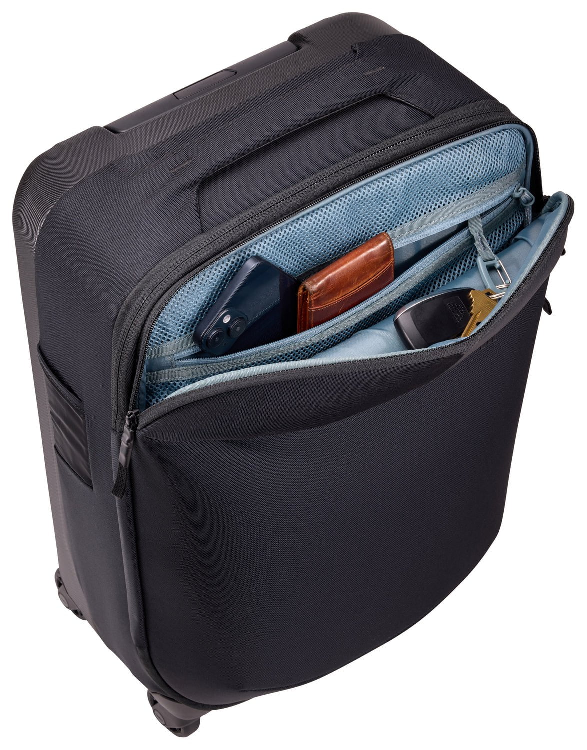 Thule Subterra 2 Carry On Spinner Luggage - Black | Lightweight Durable Travel Suitcase for Business Trips & Vacations