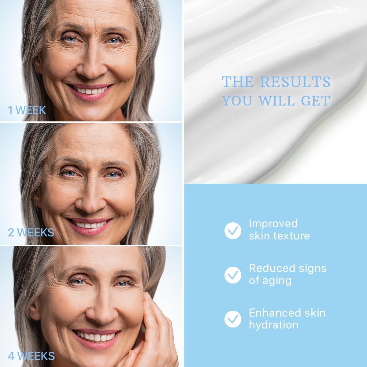 **Retinol Collagen Face Moisturizer Cream with Hyaluronic Acid & Vitamin B – Anti-Aging, Anti-Wrinkle Day & Night Cream for Women & Men – 1.7 Fl Oz – Hydrates & Firms Skin for a Youthful Glow**    *(Perfect for daily skincare routines, travel, or as a gift for loved ones!)*