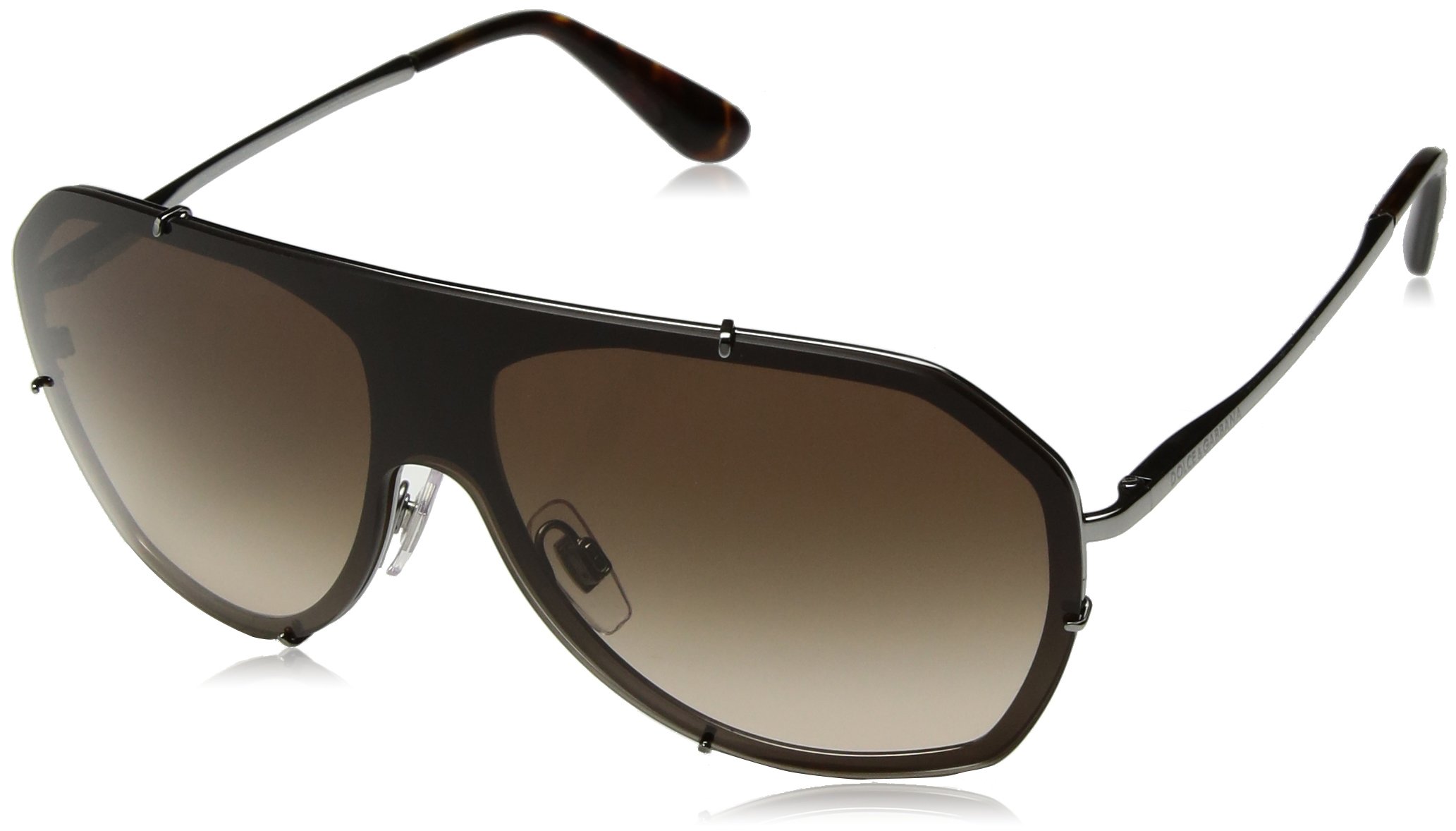 Dolce & Gabbana Women's Aviator Sunglasses 0DG2162 - Premium Metal Frame UV Protection - Perfect for Driving, Beach & Outdoor Fashion