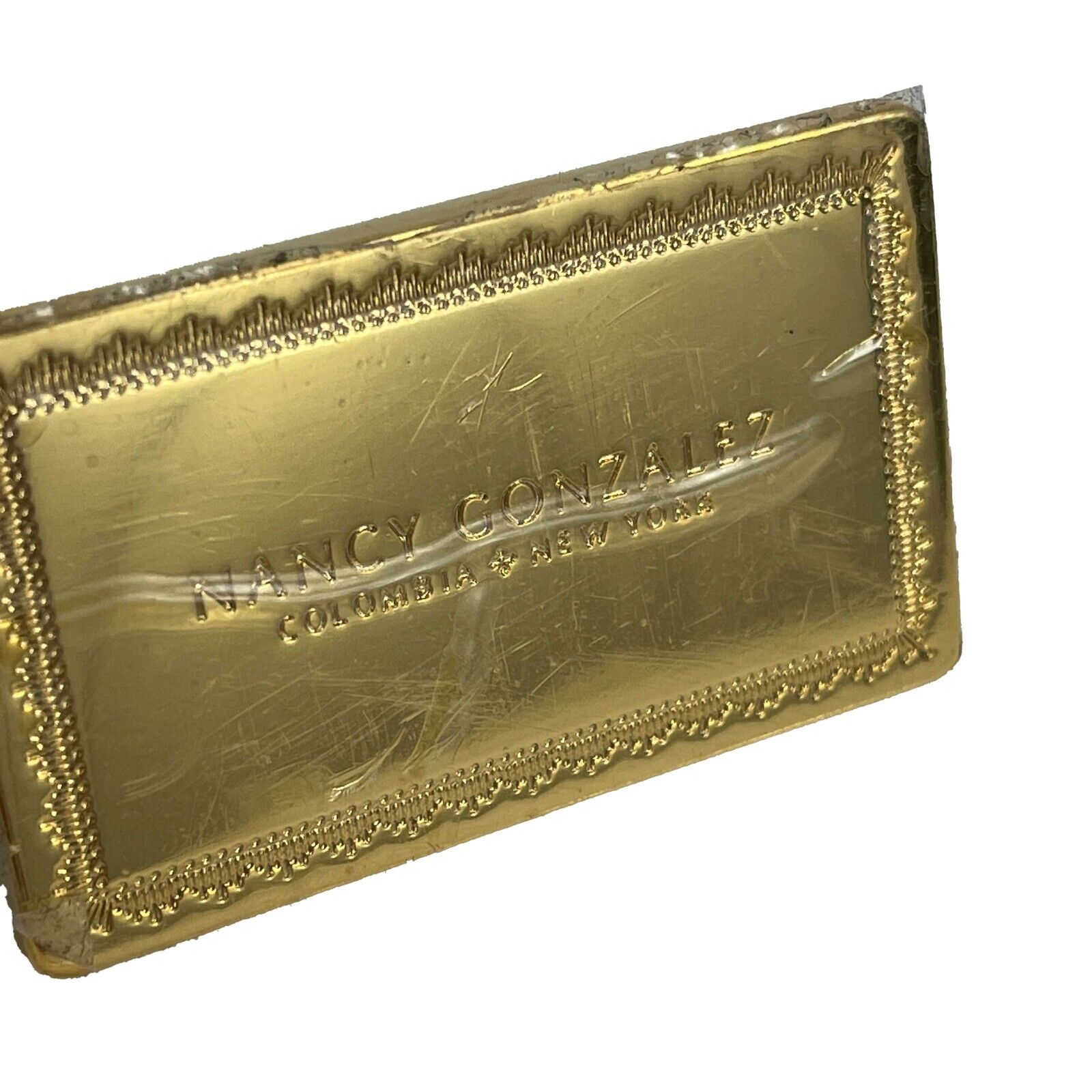 Nancy Gonzalez Small Crocodile Leather Trapezoid Clutch Bag - Brown Envelope Shoulder Bag for Women | Perfect for Evening Parties, Weddings & Special Occasions