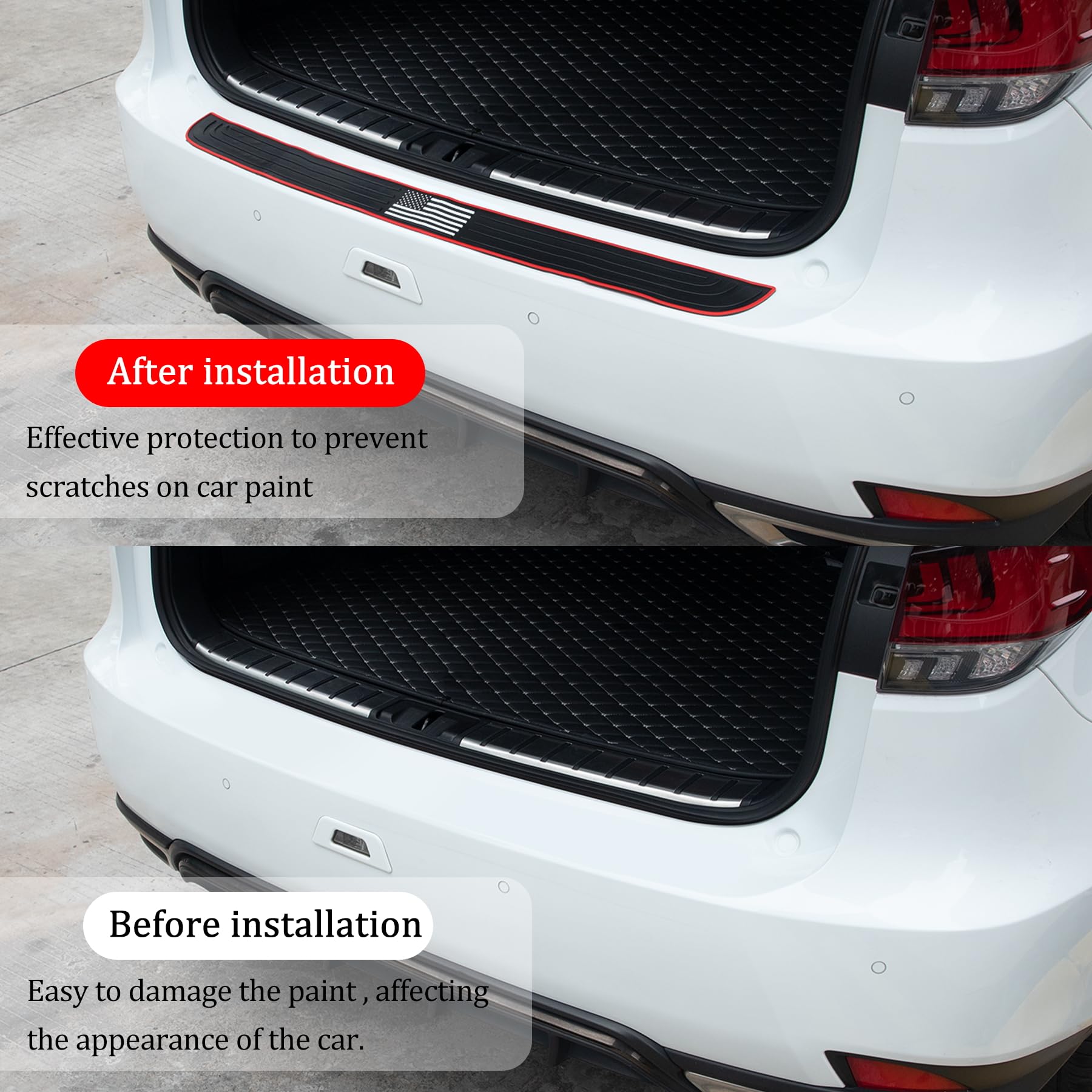 Alpmosn Universal Car Bumper Protector - 41.5