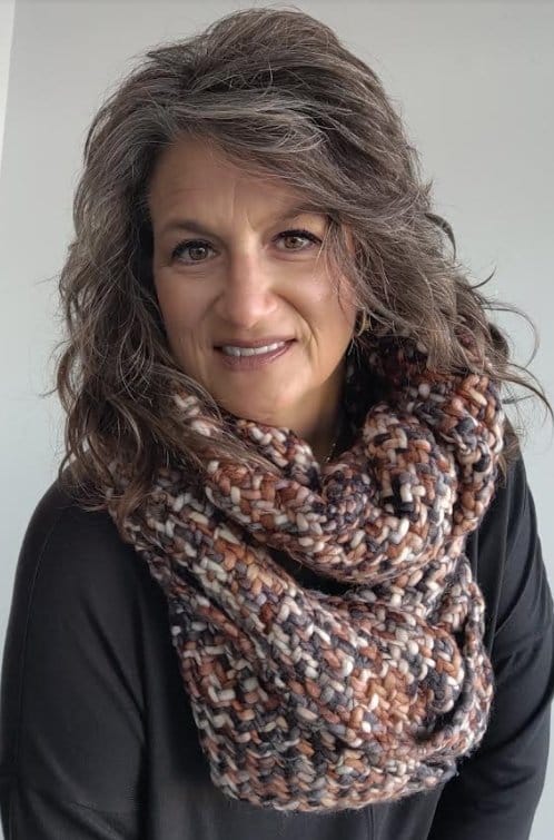 Soft Grey Brown Infinity Scarf for Women - Cozy Winter Fashion Accessory - Perfect for Cold Weather, Office & Casual Outfits