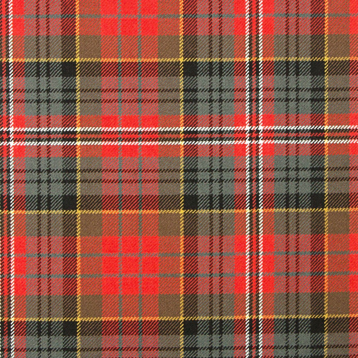 Premium Wool Tartan Neckties for Men - 17 Classic Weathered Color Plaid Patterns - Perfect for Weddings, Business Meetings & Formal Events