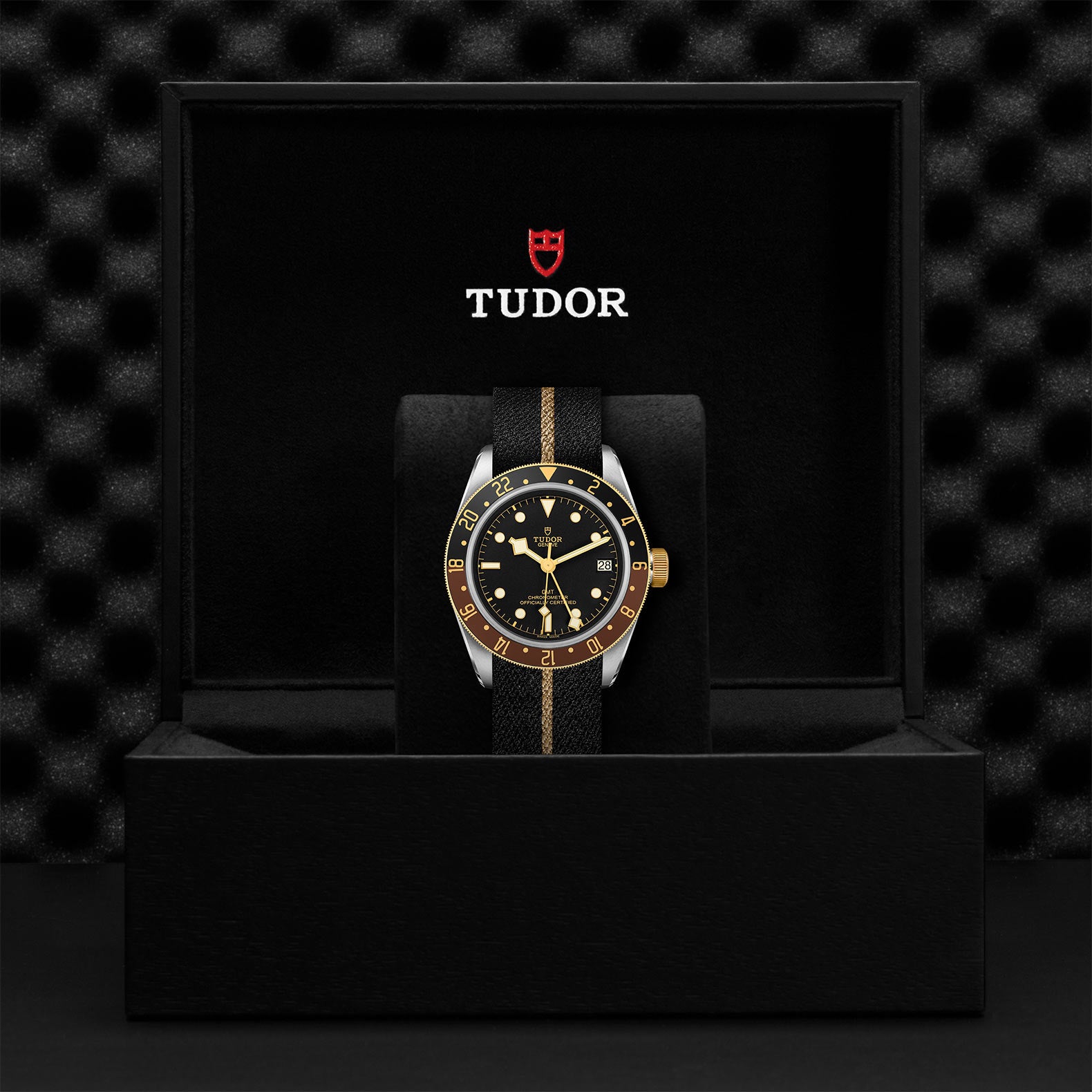 Black Bay GMT S&G Watch - Luxury Stainless Steel & Gold Automatic Timepiece for Men | Perfect for Travel, Business & Everyday Wear