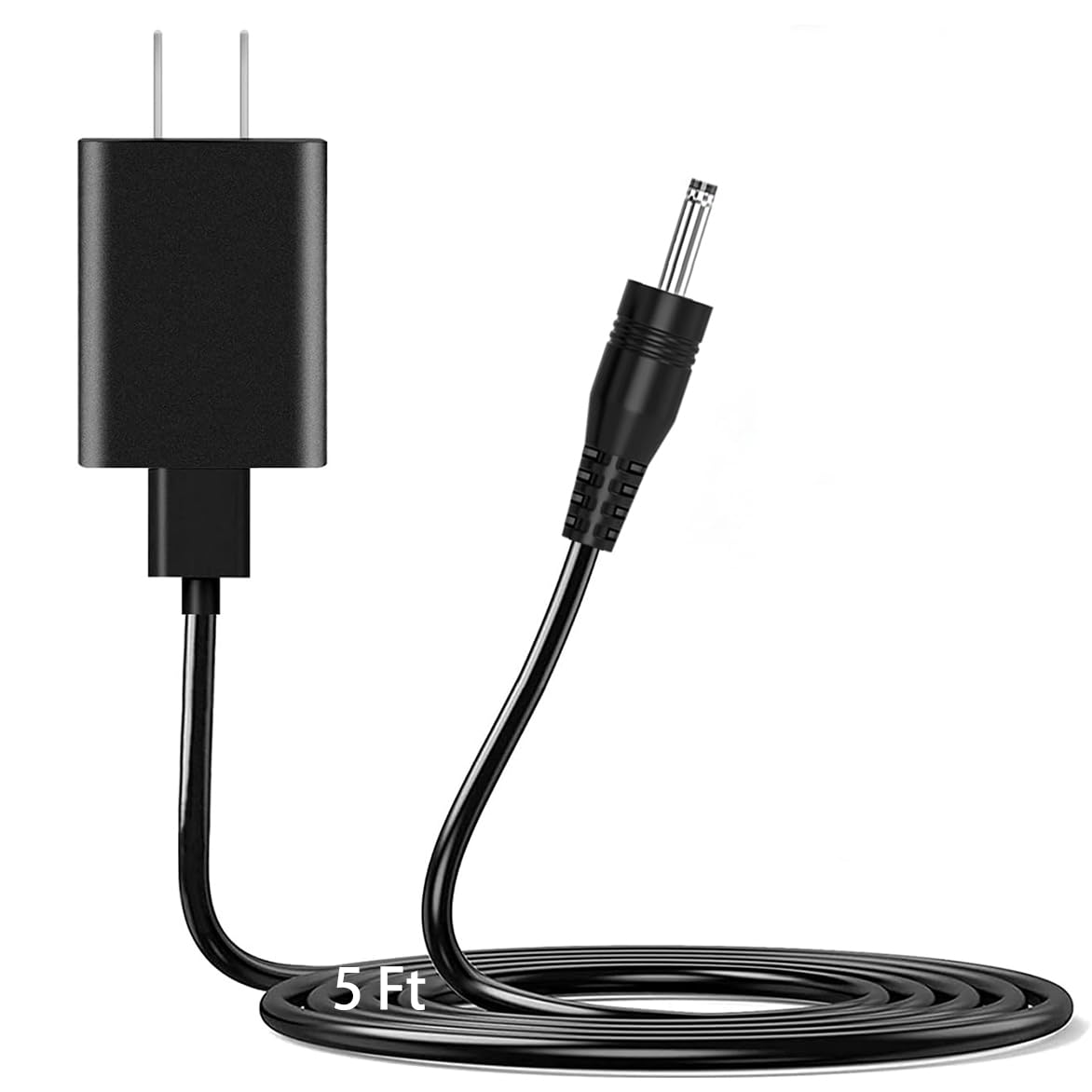 Magic Wand Charger Cord Replacement - 5V DC 2.5mm*0.7mm USB Charging Cable for Lovesense, Tracy's Dog & Other Wand Vibrators - Power Supply for Massage Devices - Perfect for Home Spa, Relaxation & Personal Wellness Sessions
