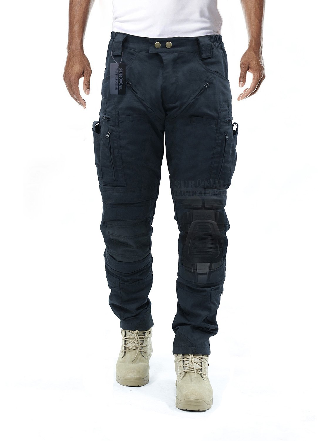 Tactical Pants for Men - Airsoft & Survival Gear with Knee Protection & Airflow System | Outdoor Combat, Hiking & Airsoft Wargame Use