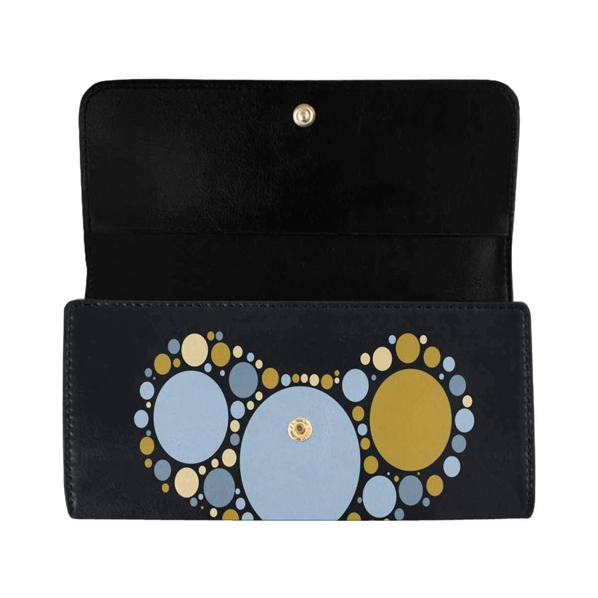 Women's Winter Penguin Trifold Clutch Wallet - Card Holder & Purse for Daily Use