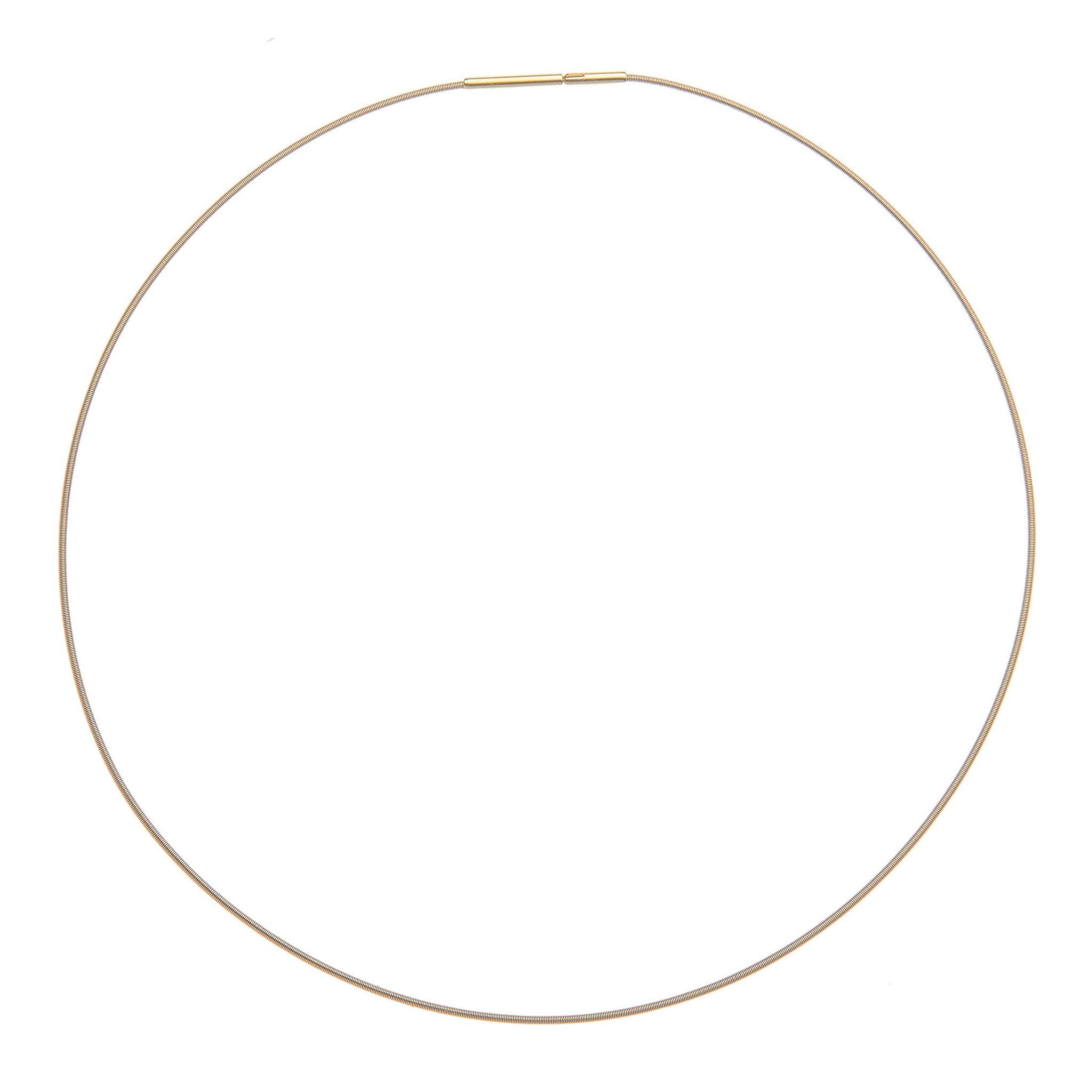 Jane Win Omega Wire Chain Necklace for Women - Elegant Gold Layered Necklace Jewelry - Perfect for Everyday Wear, Date Night & Special Occasions