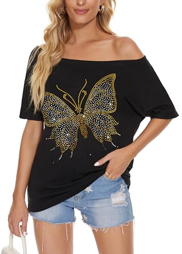Black+ Gold Butterfly