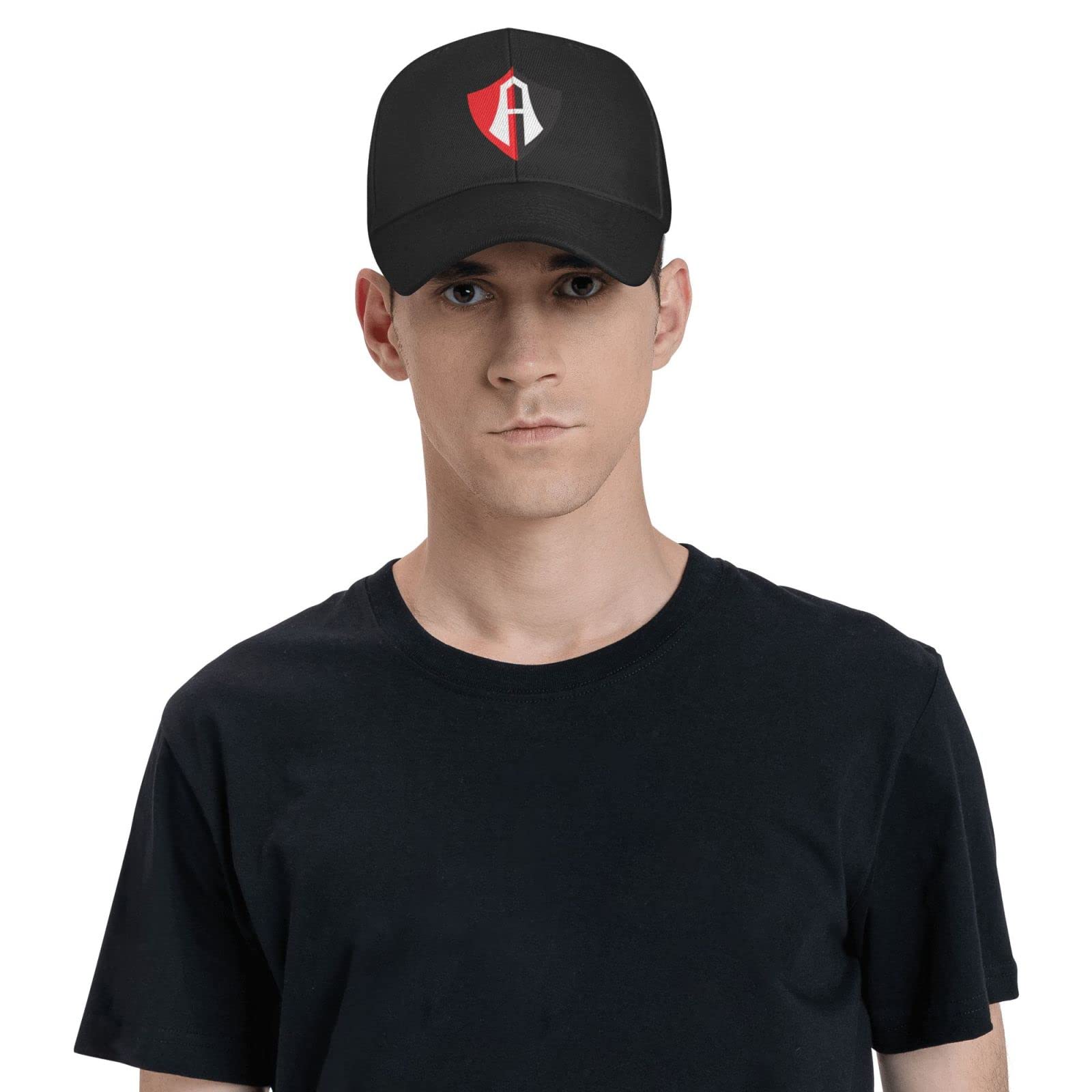 Deportivo Toluca F.C. Unisex Baseball Cap - Adjustable Cowboy Style Dad Hat for Men & Women - Black Plain Casual Hat for Sports, Outdoor & Daily Wear
