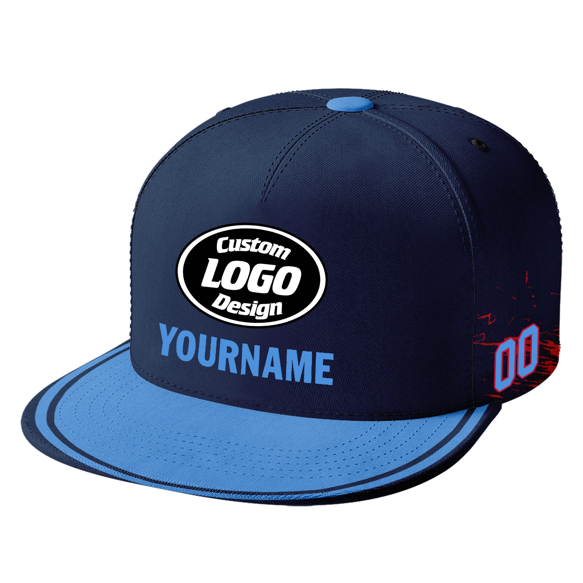 Custom Blue Tennessee MaxSoul Shoes & Hat Set - Personalized Combo for Men & Women | Perfect for Country Music Fans, Concerts & Western Style Outfits