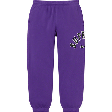 Supreme x Nike Arc Sweatpants - Purple Joggers for Men & Women | Comfortable Athletic Pants for Running, Gym & Casual Wear