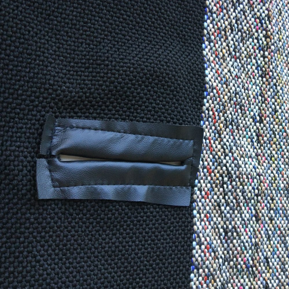 Universal Black Full Size Saddle Blanket Bench Seat Cover for Pickup Trucks - Durable & Stylish Protection for Work & Outdoor Adventures