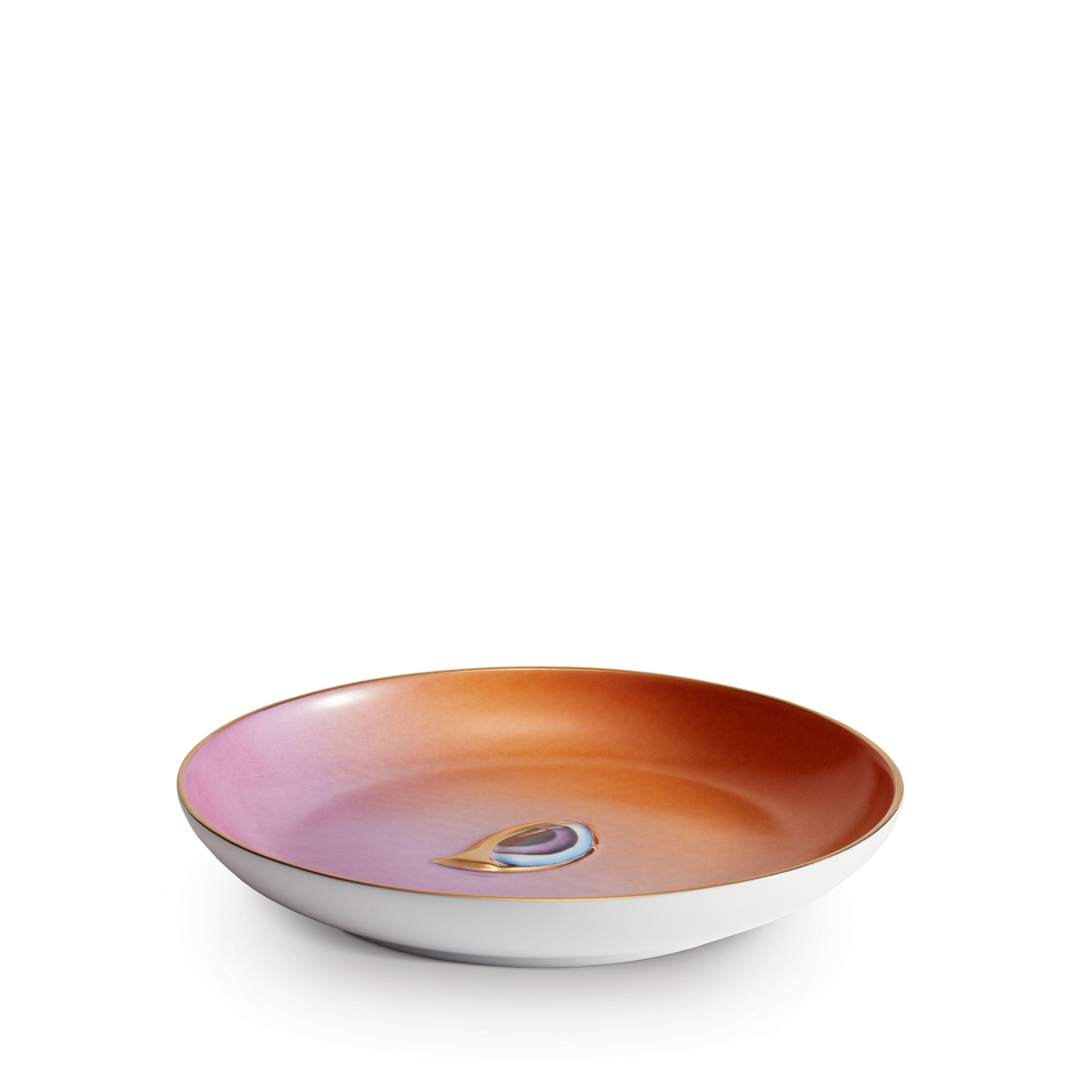 Lito Plate Set - Purple & Orange Melamine Dinner Plates, Durable & Stylish for Everyday Use, Parties, and Outdoor Dining