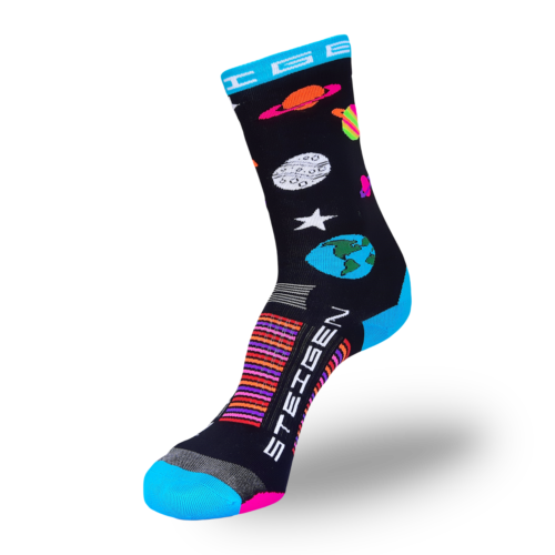 Steigen 3/4 Cushioned Athletic Socks - Breathable Running Socks for Men & Women - Perfect for Sports, Gym Workouts & Everyday Comfort