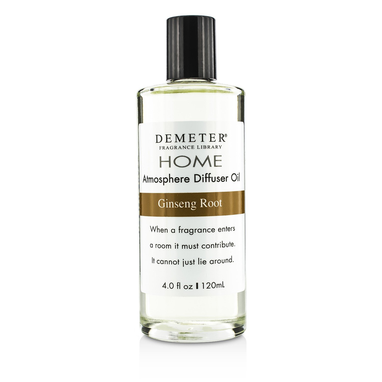 Demeter Ginseng Root Atmosphere Diffuser Oil - 4 Ounce Aromatherapy Essential Oil for Relaxation, Stress Relief & Home Fragrance