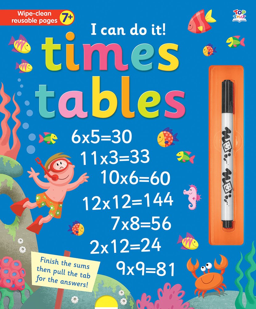 I Can Do It! Times Tables - Fun Math Learning for Kids | Perfect for Homeschooling & Classroom Practice