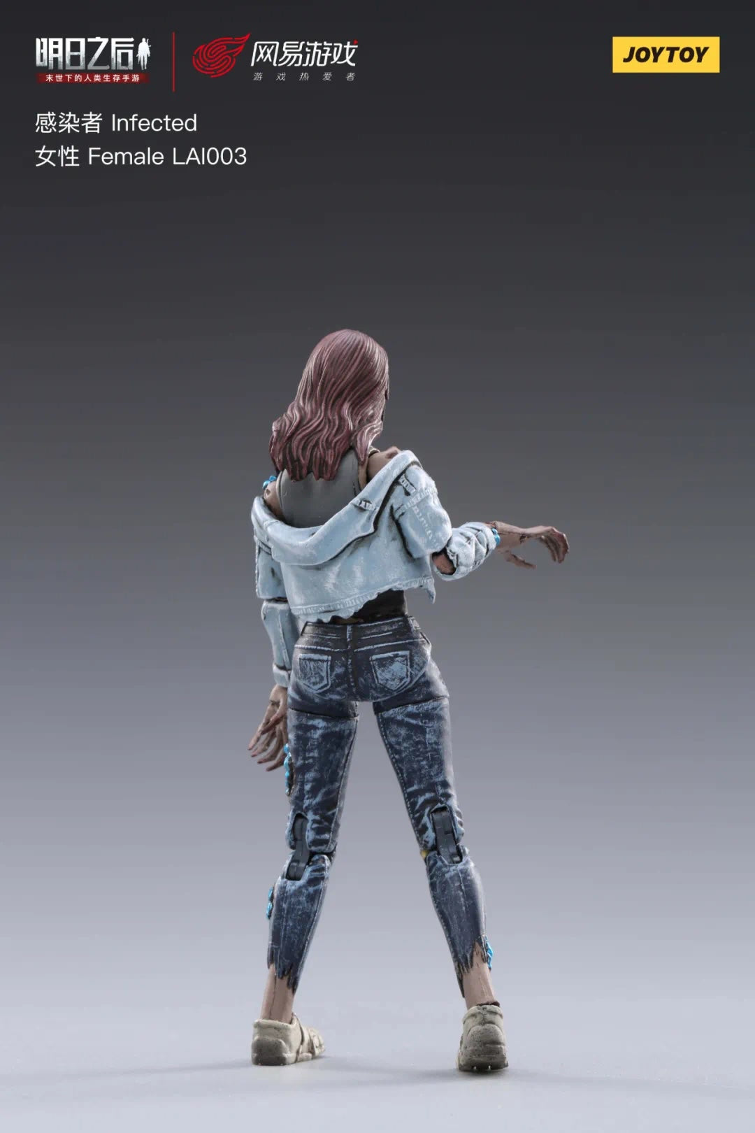 1/18 JOYTOY 3.75 Inch Zombie Action Figure Set (5PCS) - Life After Infected Person Series - Perfect for Horror Collectors, Diorama Displays & Tabletop Gaming Scenes