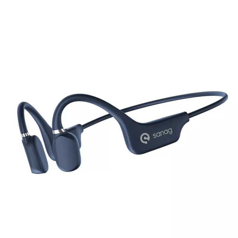 Sanag A5X Pro Open Ear Wireless Bluetooth Sports Headphones - Air Conduction Technology for Running, Cycling & Gym Workouts - Sweatproof & Lightweight Design