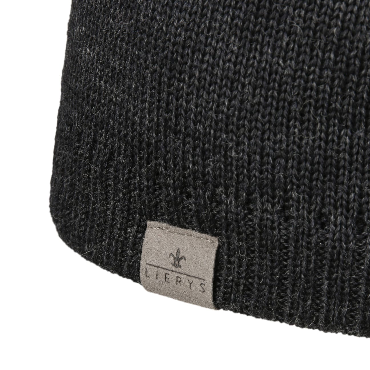 Lierys Fine Merino Classic Oversize Beanie Hat - Soft Wool Winter Hat for Men & Women - Perfect for Skiing, Hiking & Cold Weather Activities