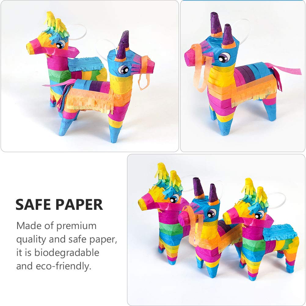 Amosfun Creative Sugar Filled Pinata Toy - Smashing Party Game for Kids Birthday & Outdoor Activities - Perfect for Birthday Parties, Backyard Fun & Family Gatherings