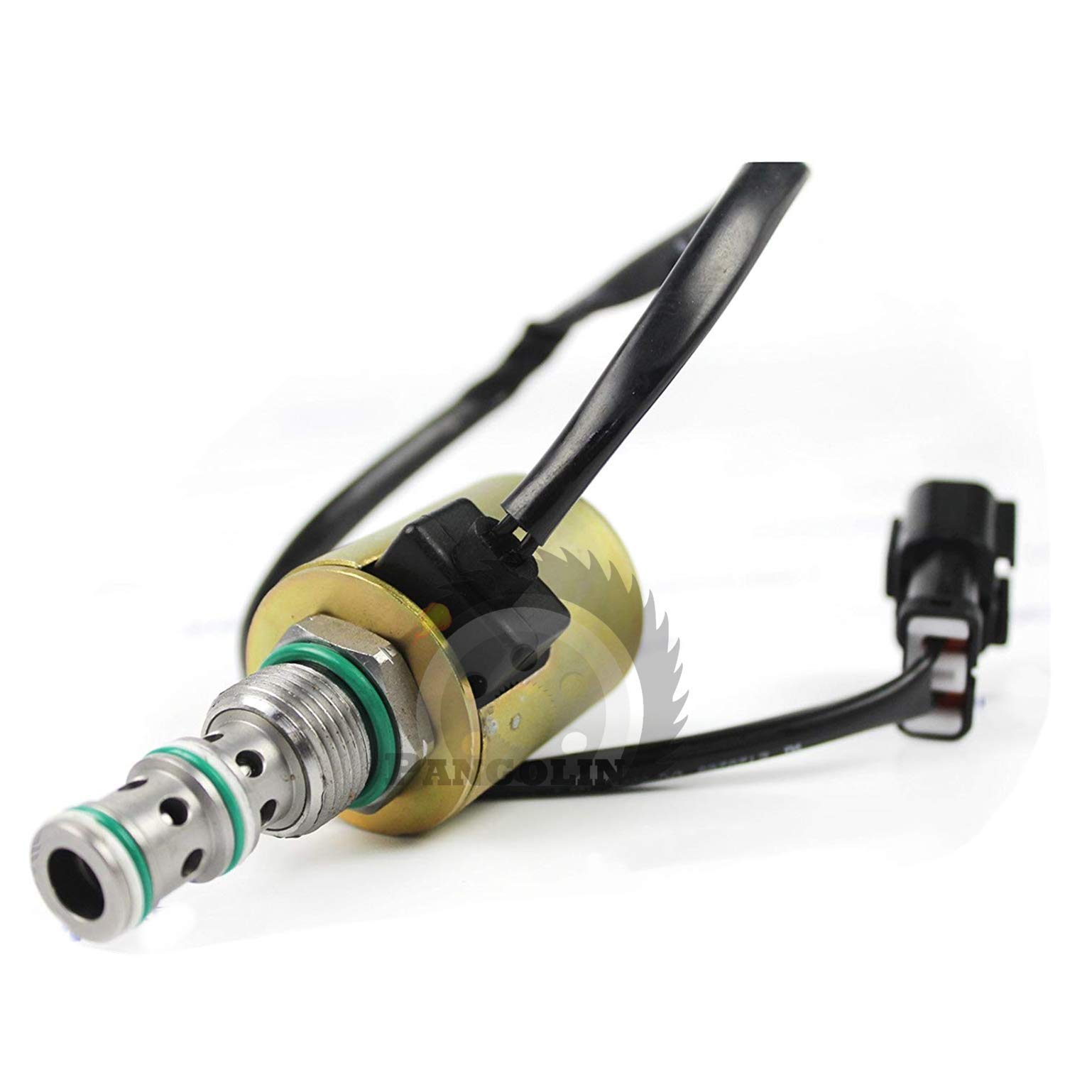 Komatsu PC200-6 PC220-6 PC240-6 6D95 Rotary Solenoid Valve Replacement Part - PANGOLIN 20Y-60-22123 Swing Solenoid Valve for Excavator Hydraulic System - Heavy Duty Construction Equipment Repair & Maintenance
