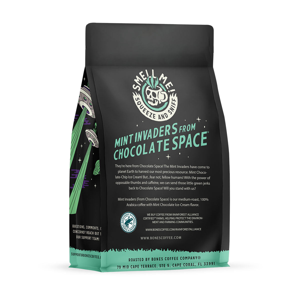 Mint Invaders Chocolate Candy - 12oz Bag of Delicious Mint-Flavored Treats | Perfect for Halloween, Parties, Gifts & Movie Nights