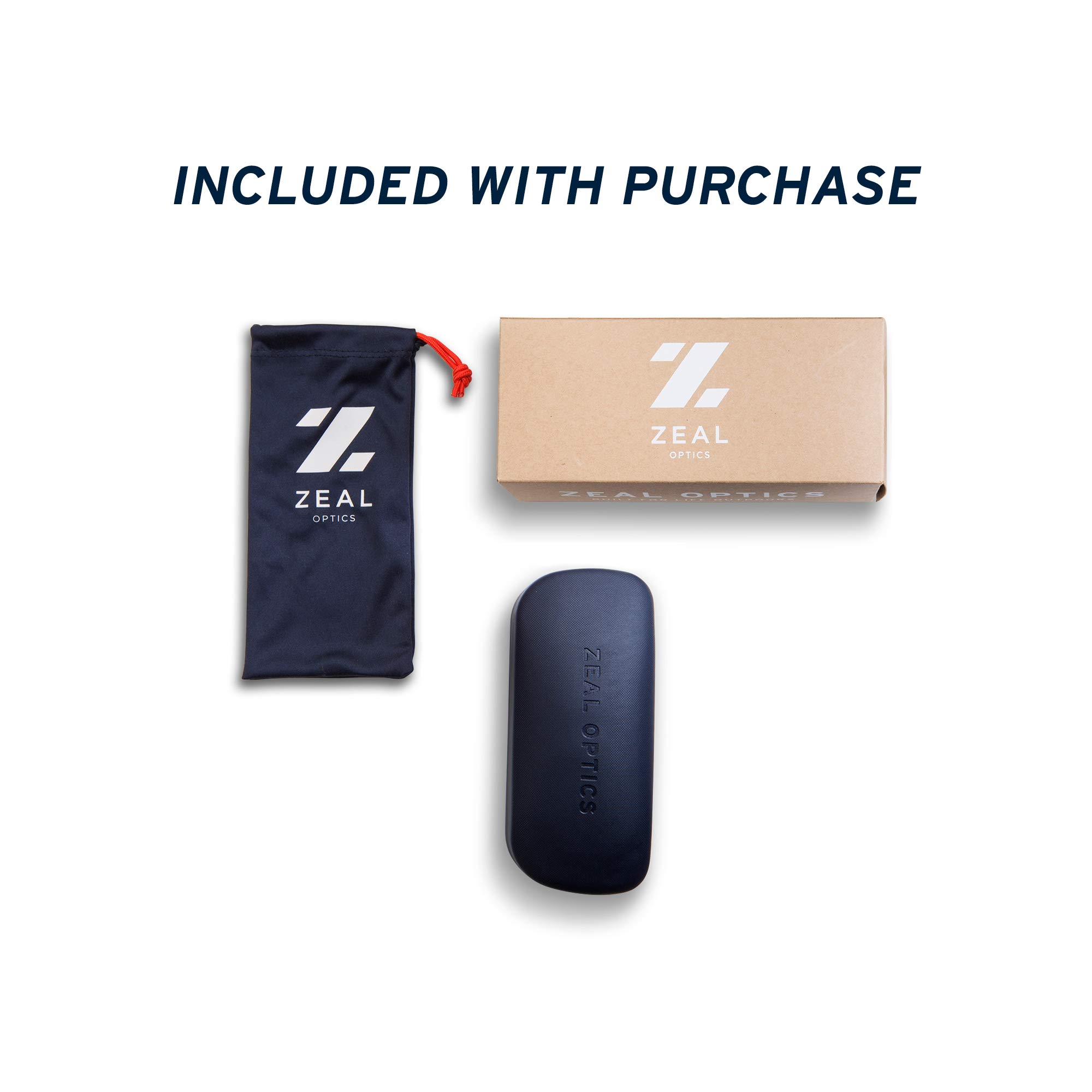 Zeal Optics Carson Polarized Sunglasses for Men & Women - Eco-Friendly Plant-Based Lenses - UV Protection for Outdoor Activities, Driving & Beach