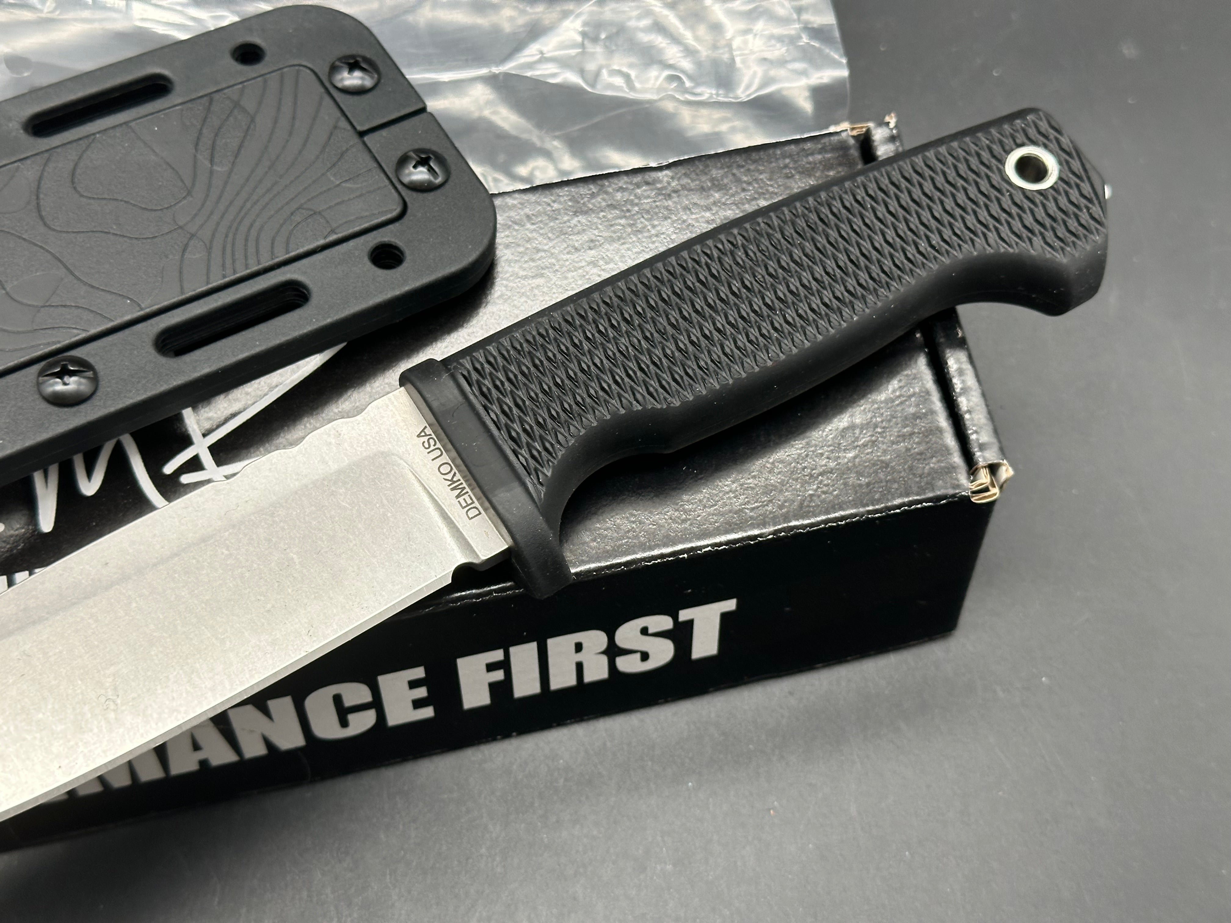 Demko FreeReign Magnacut Black Folding Pocket Knife - Premium EDC Tactical Knife for Outdoor, Camping, Hunting, and Survival Gear
