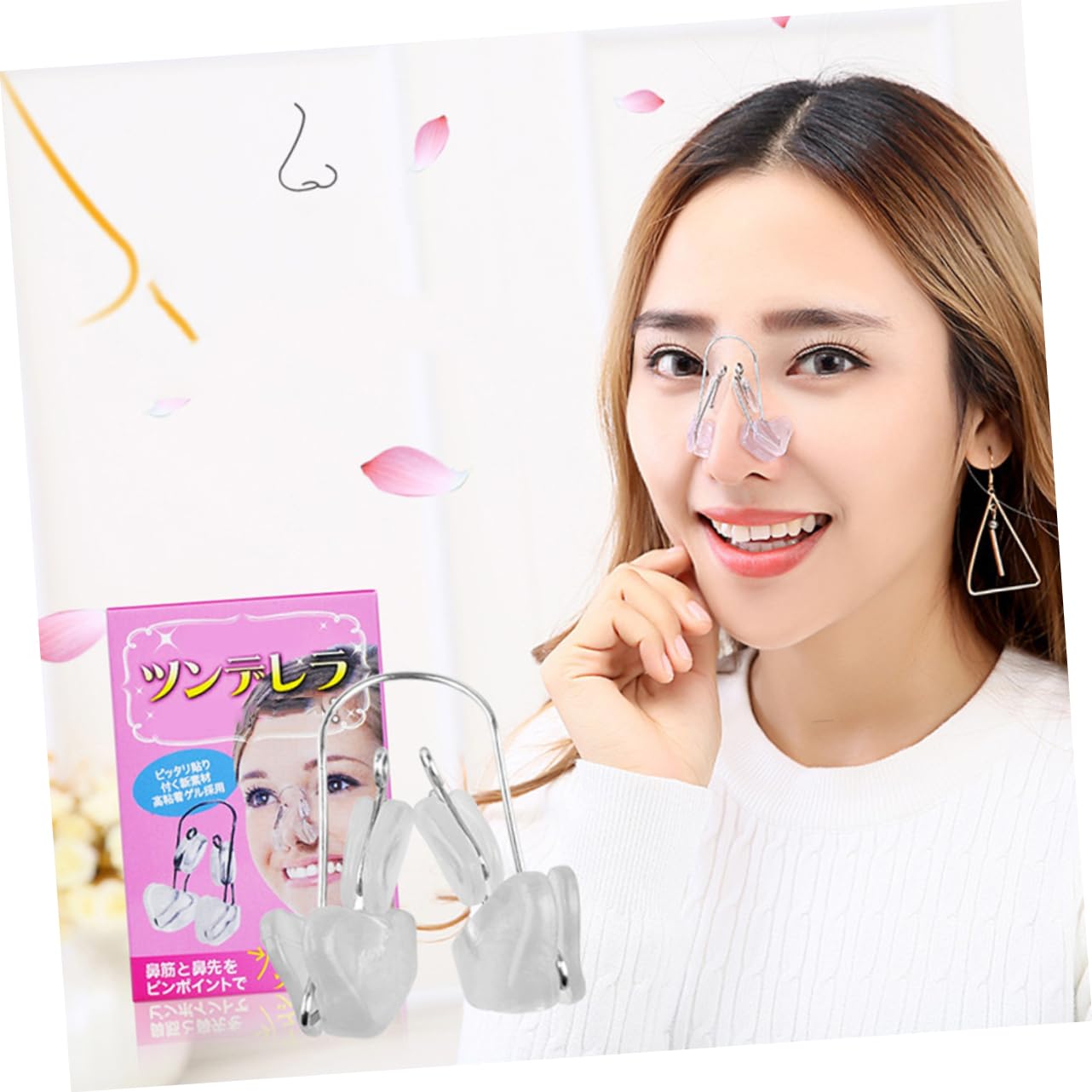 1pc Women's Nose Shaping Clip - Nose Bridge Straightener & Lifting Tool for Facial Beauty | Perfect for Daily Makeup Routine & Nose Contouring