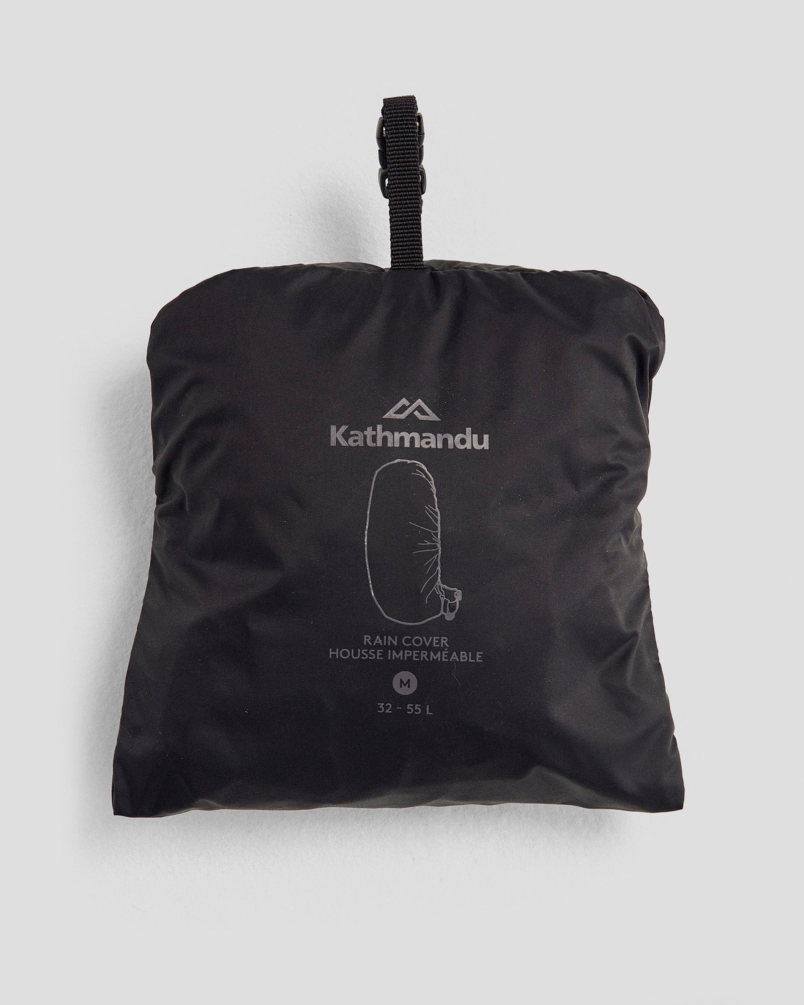Waterproof Rain Cover for Backpacks - Medium Size, Black - Perfect for Hiking, Travel & Outdoor Adventures