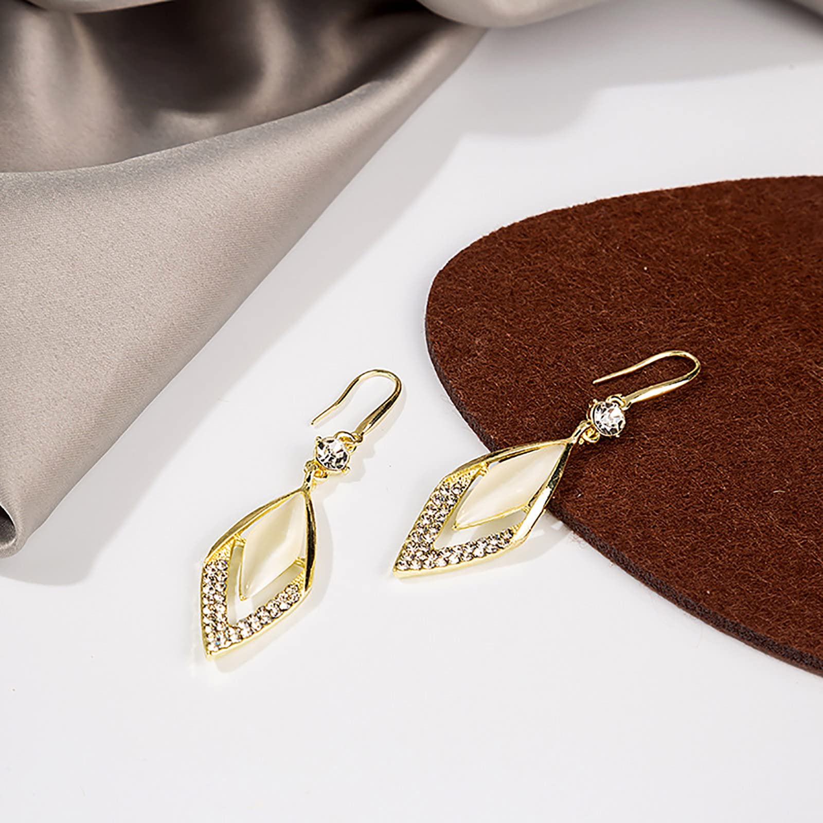925 Sterling Silver Hypoallergenic Dangle Earrings for Women | Valentine's Day Gifts | Prime Day Special Deals 2025 | Elegant Jewelry for Date Night, Wedding & Special Occasions