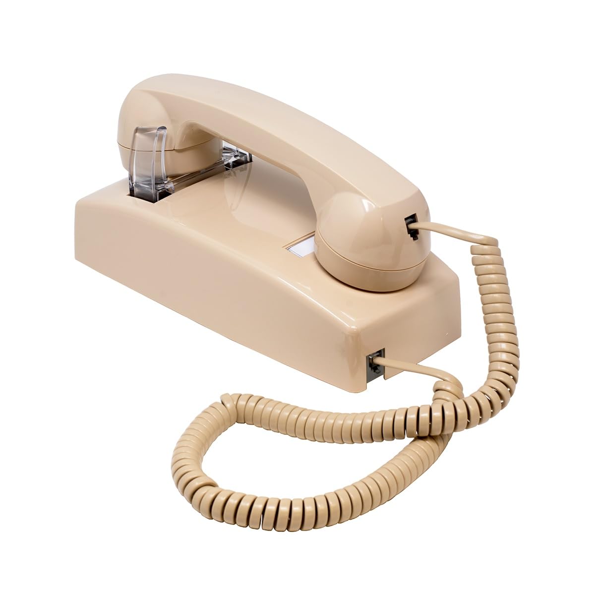 Industrial Wall Phone with Ringer - No Dialpad, Ash Color - Includes Wall Plate & 2-Year Warranty | Perfect for Factories, Warehouses & Commercial Spaces