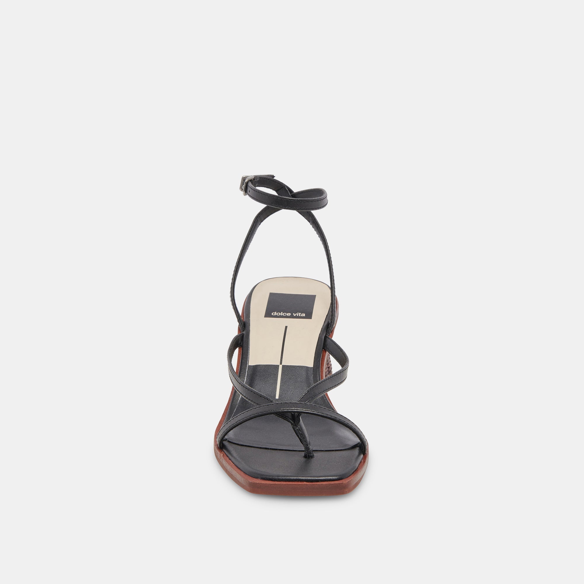 BANITA Women's Wide Comfortable Sandals - Genuine Black Leather Slip-On Shoes for Walking, Travel & Casual Outfits
