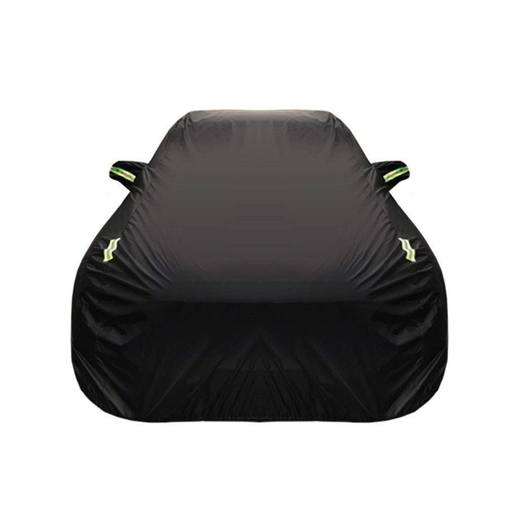 DUWEN Porsche Panamera Executive Car Cover - All Weather, UV Resistant, Dustproof, Scratchproof Oxford Cloth Car Cover for Outdoor Sun Protection & Insulation - Perfect for Garage, Parking, Travel & Long-Term Storage