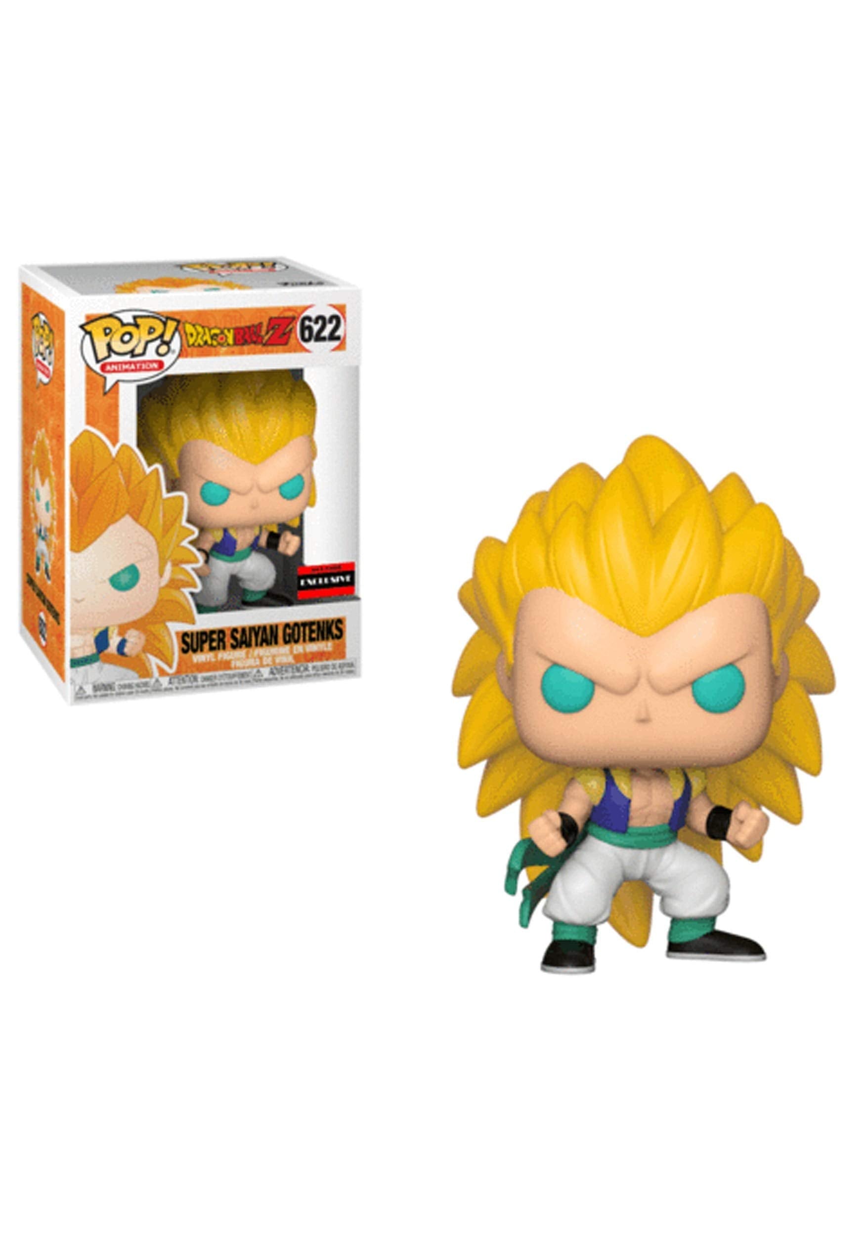 Dragon Ball Z Super Saiyan Gotenks #622 Funko Pop Vinyl Figure - Anime Collectible for Fans, Perfect for Display & Gifts