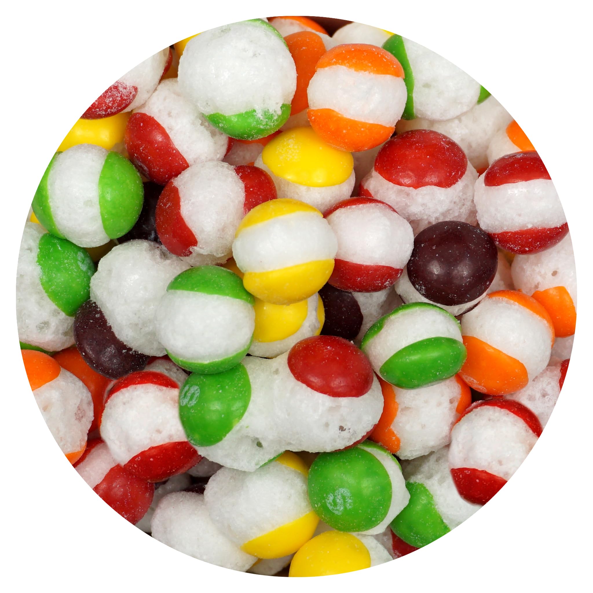 Freeze Dried Skittles - 16 oz Crunchy Fruity Candy Snacks | Premium Freeze-Dried Sweets with Resealable Bag | Perfect for Movie Nights, Road Trips & Party Favors