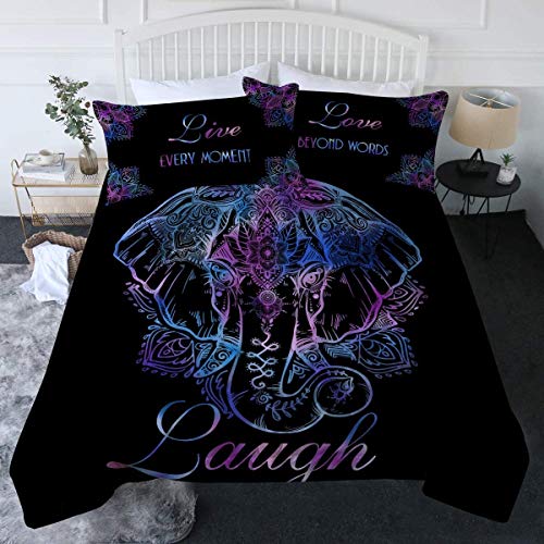 Elephant - Blue Purple