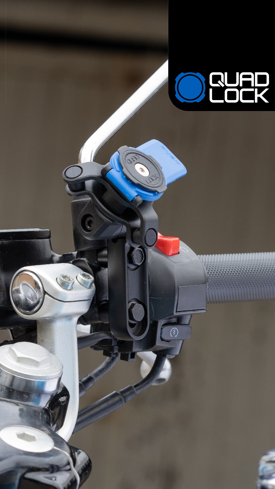 Premium Motorcycle Brake and Clutch Lever Mount Bracket - Heavy Duty CNC Aluminum for Harley, Honda, Yamaha - Perfect for Street Bikes, Cruisers, and Off-Road Adventures